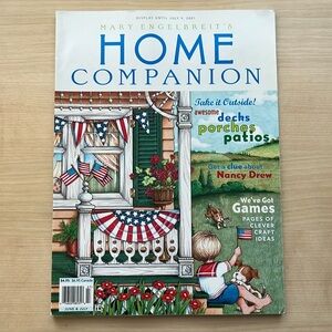 Mary Engelbreit Home Companion Magazine & Ann Estelle Paper Doll June/July 2001